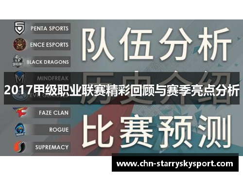 2017甲级职业联赛精彩回顾与赛季亮点分析